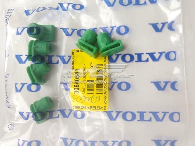 Пістон (кліп) кріплення бампера, переднього 30640541 VOLVO
