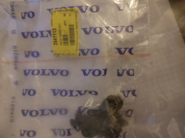 Кліпса бампера переднього 3541113 VOLVO