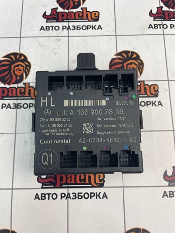 Блок комфорту задніх дверей A1669007809 MERCEDES