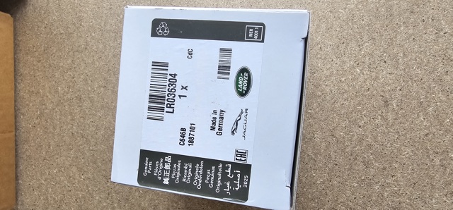 Ролик приводного ременя, паразитний LR036304 LAND ROVER