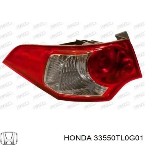 Задній лівий зовнішній ліхтар 33550TL0G01 HONDA