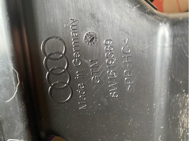 Повітропровід, розподільник повітря на консолі, центральний 8W1819389 VAG