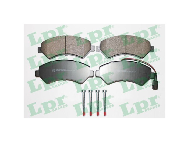 Колодки гальмівні дискові комплект 05P1288 LPR