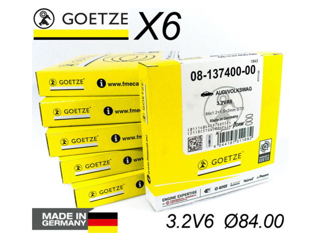 Кільця поршневі на 1 циліндр, STD. 0813740000 GOETZE