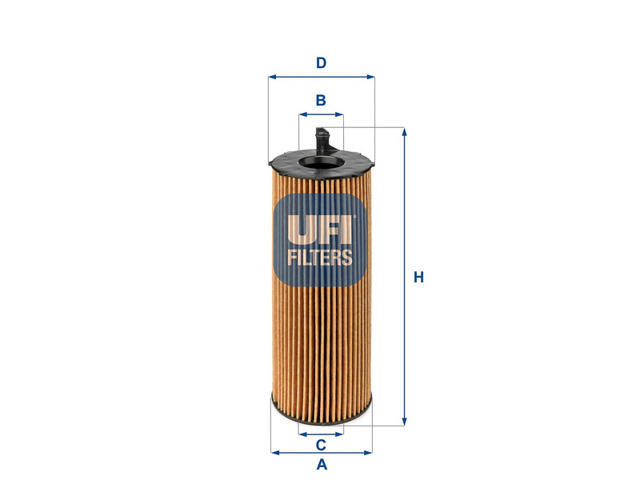 Фільтр масла 2506800 UFI