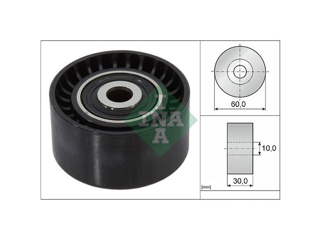 Ролик ременя ГРМ, паразитний 532032110 INA