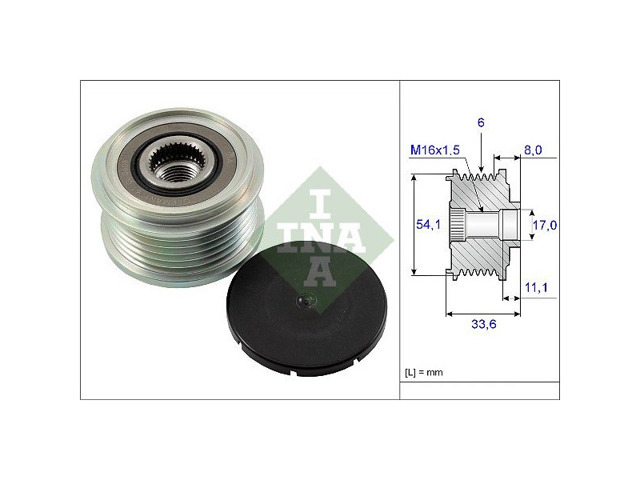 Інерційний шків Fiat Ducato 3