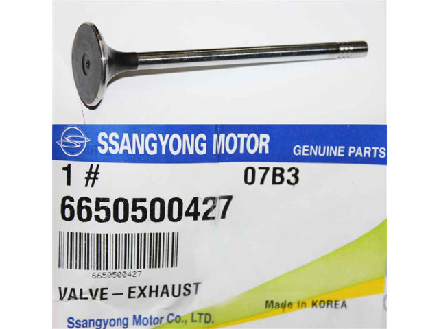 Клапан випускний 6650500427 SSANG YONG