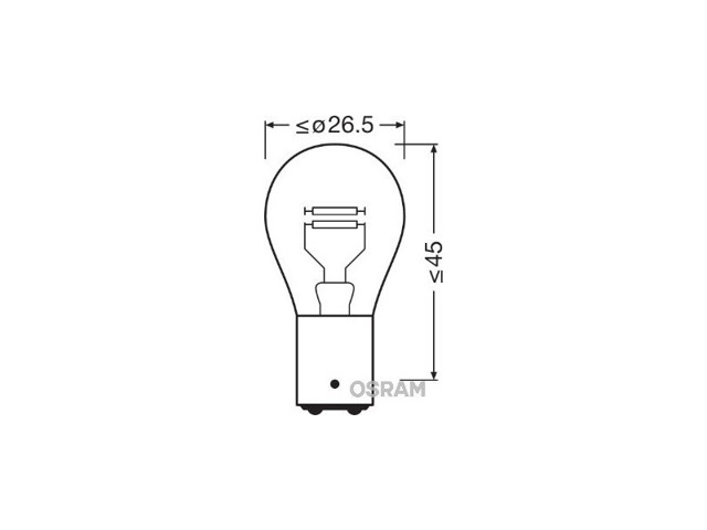 Лампочки 7225 OSRAM