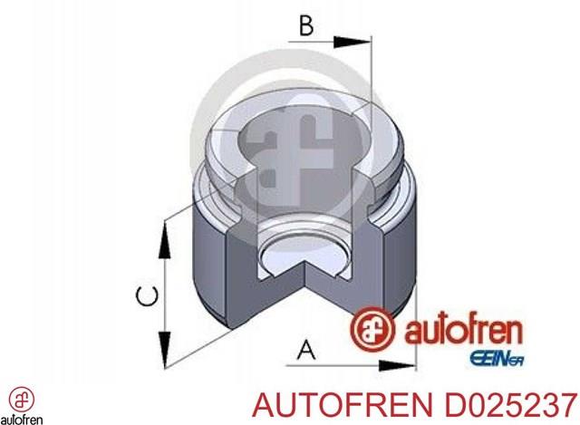 Поршень супорту гальмівного, заднього D025237 AUTOFREN