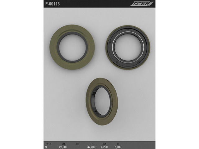 Сальник рульової колонки F00113 EMMETEC