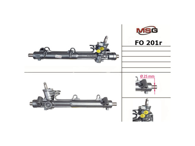 Кермова рейка FO201R MSG Rebuilding