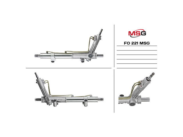 Рейковий рульовий механізм FO221 MS GROUP
