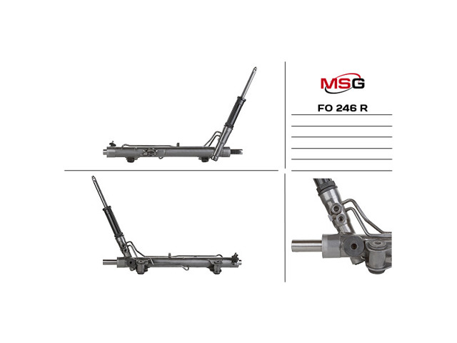 Pульова рейка з гуp вiдновлена ford transit custom 12-