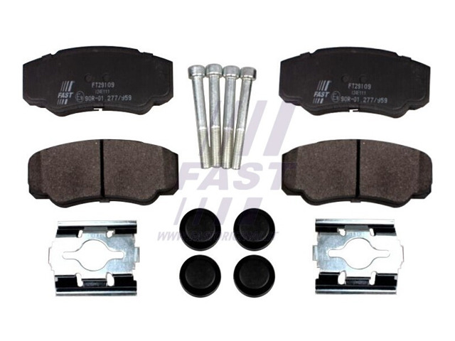 Комплект задніх колодок Fiat Ducato 2