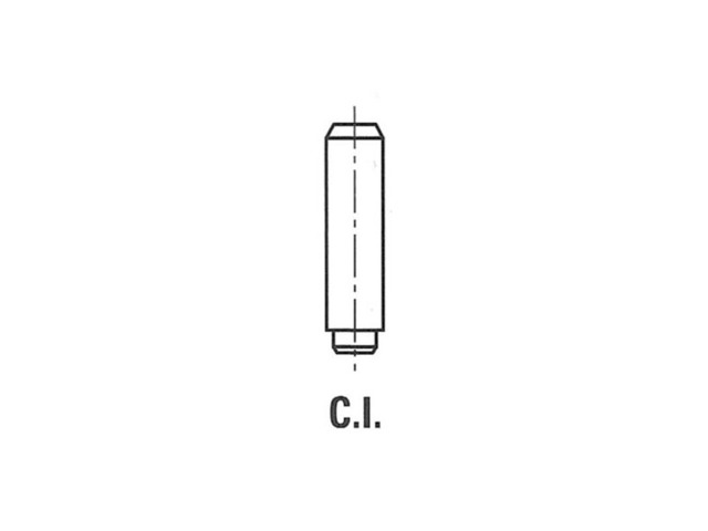 Напрямна клапана, випускного G11317 FRECCIA