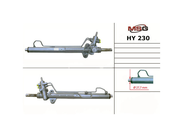Управління рульове в зборі HY230 MS GROUP