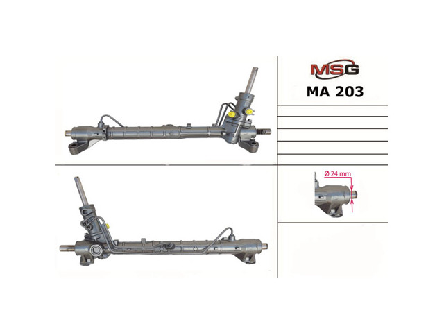 Управління рульове в зборі MA203 MS GROUP