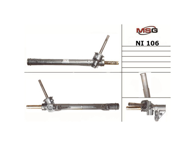 Рейковий рульовий механізм NI106 MS GROUP