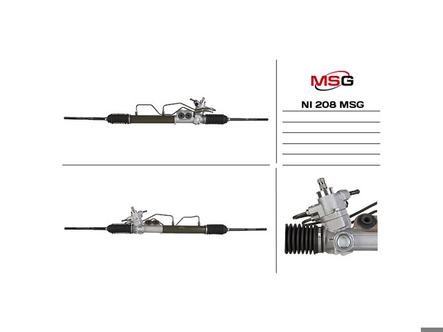 Рейковий рульовий механізм NI208 MS GROUP