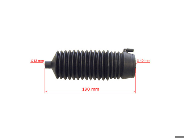 Пильник рульової рейки OP205DUSTER MS GROUP