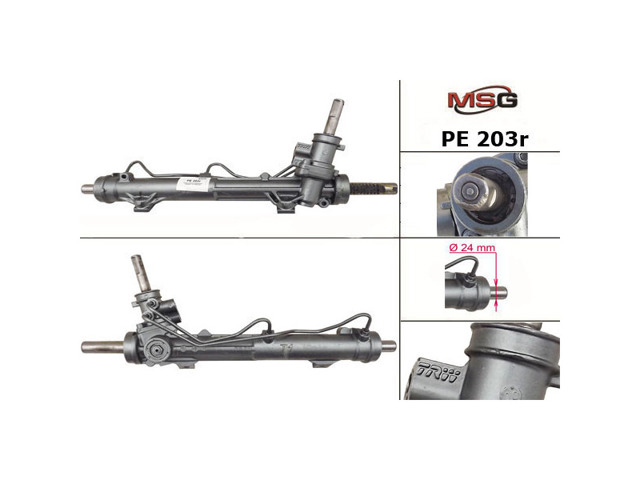 Рульова рейка PE203R MSG Rebuilding