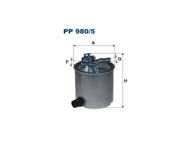 Фільтр тонкого очищення палива PP9805 FILTRON