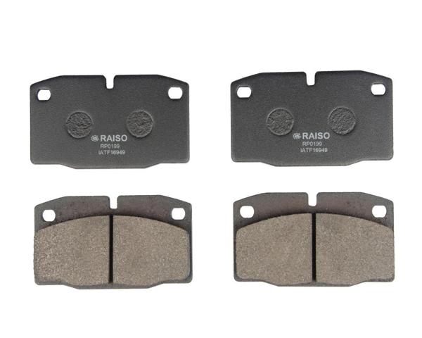 Колодки гальмівні передні, дискові RP0199 RAISO