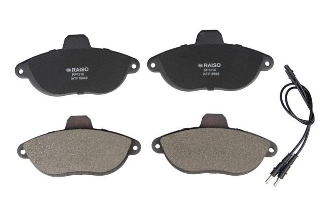 Колодки передні RP1216 RAISO