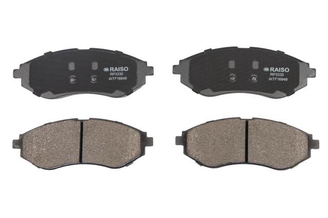 Колодки гальмівні дискові комплект RP3330 RAISO