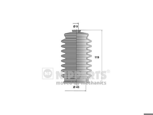 Пильник тяги TY204DUSTER MS GROUP