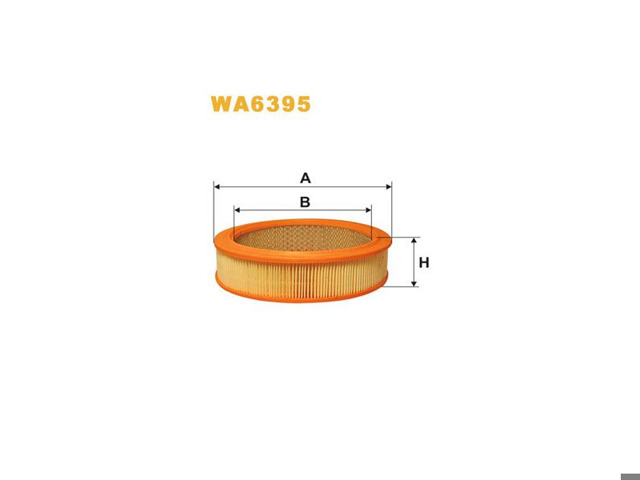 Автомобільний фільтр повітря WA6395 WIX