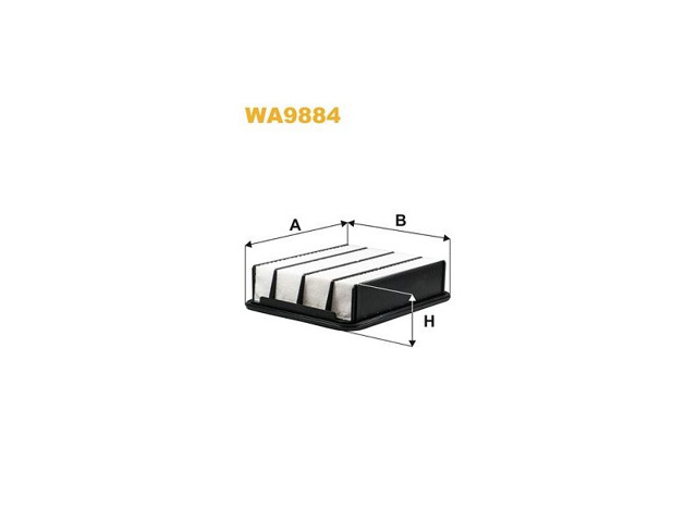 Автомобільний фільтр повітря WA9884 WIX