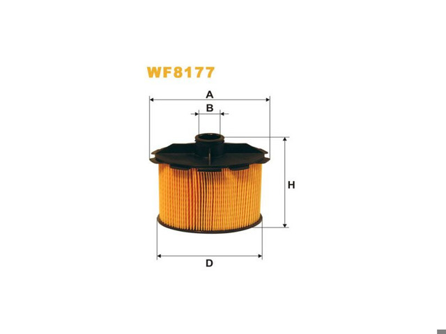 Фільтр тонкого очищення палива WF8177 WIX