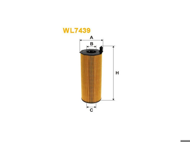 Фільтр масляний ДВЗ WL7439 WIX