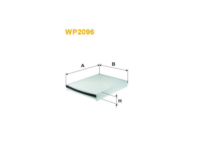 Фільтр повітряний обігрівача WP2096 WIX