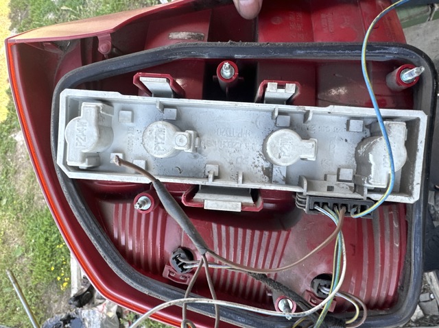 Плата заднього ліхтаря, контактна 1Z5945258 VAG