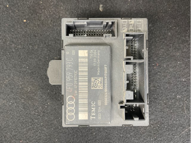 Блок комфорту передніх дверей 4F0959793C VAG