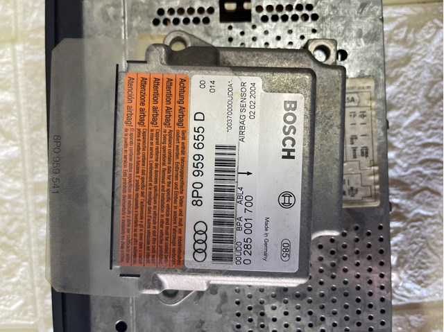 Модуль-процесор керування подушки безпеки 8P0959655D VAG
