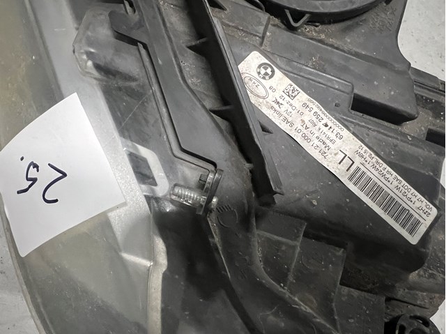 Основна фара в зборі ліва 63117259549 BMW