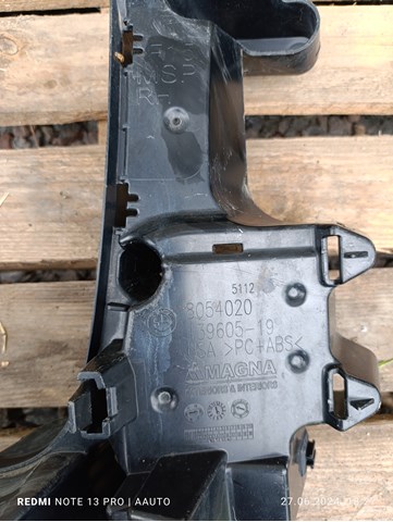 Кронштейн бампера заднього, правий 51128054020 BMW