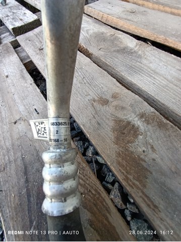 Шланг кондиціонера, від випарника до компресора 64506833625 BMW