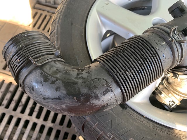 Гофра витратоміра повітря Фольксваген Пассат B7