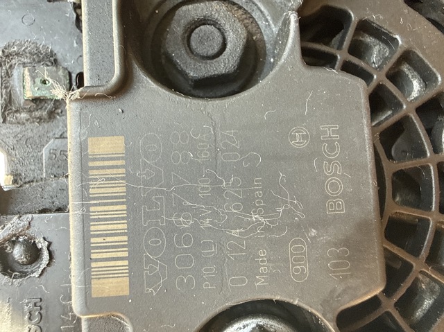 Генератор 30667788 VOLVO