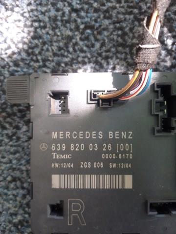 Блок комфорту передніх дверей 6398200326 MERCEDES