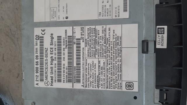 Блок кнопок центральної консолі A2129006609 MERCEDES