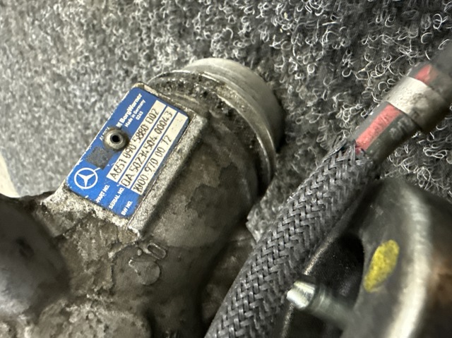 Турбокомпресор A6510905880 MERCEDES