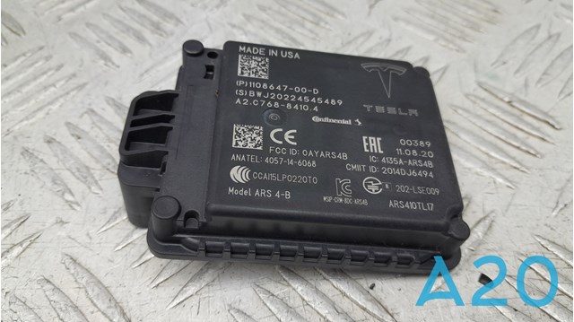 Радарний датчик дистанції 110864700D TESLA