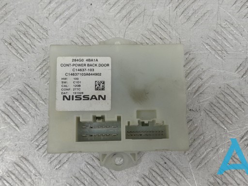 Блок управління відкриття кришки багажника 284G04BA2A NISSAN