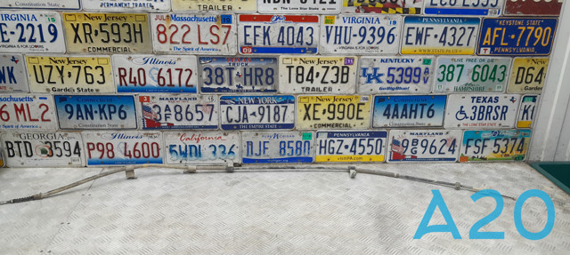 Трос ручного гальма задній, лівий 4643076020 TOYOTA